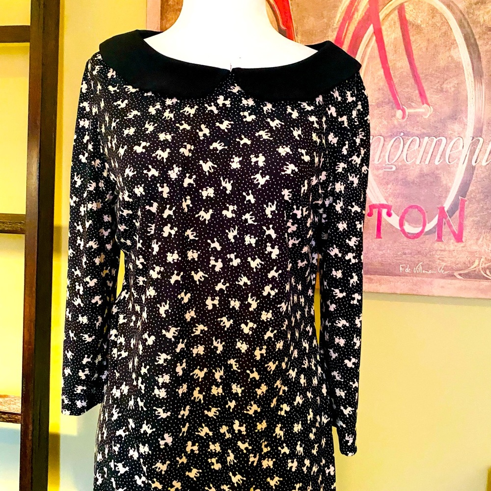 Adorable poodle 🐩 print dress 💞